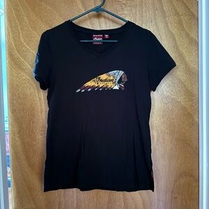 Indian Motorcycle—Women's Black Short Sleeve T-Shirt